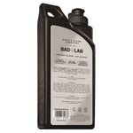 Ingredients list and usage directions on the back of BAD LAB Caveman 3-in-1 men's cleaner.