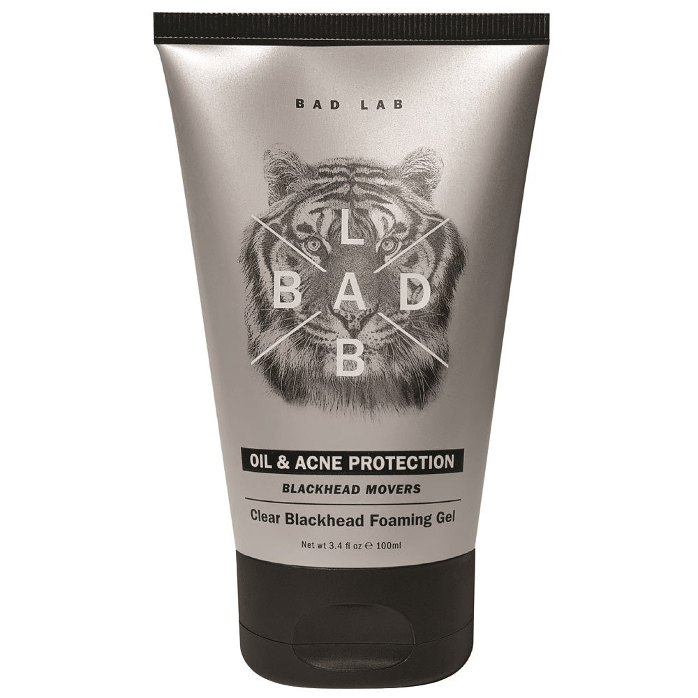 BAD LAB Blackhead Movers Clear Blackhead Foaming Gel 100ml, deep cleansing pencuci muka lelaki.