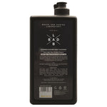 Back label of BAD LAB Caveman 3-in-1 body wash showing ingredients and directions for use.