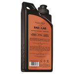 Ingredients list and usage directions on the back label of BAD LAB Caveman Cleaner 400ml.
