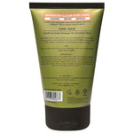 Back label of BAD LAB Cool Wave Soothing Facial Cleanser 100ml showing ingredients and usage directions.