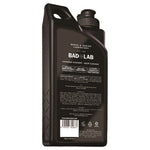 Back of BAD LAB Deep Cleanse Caveman 3-in-1 bottle showing directions and ingredient list.