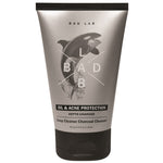 BAD LAB Depth Charged Deep Cleanse Charcoal Cleanser 100ml bottle on a clean white background.