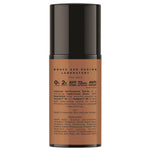 Ingredients and usage instructions on the back label of BAD LAB Hammered Roll-On Deodorant.