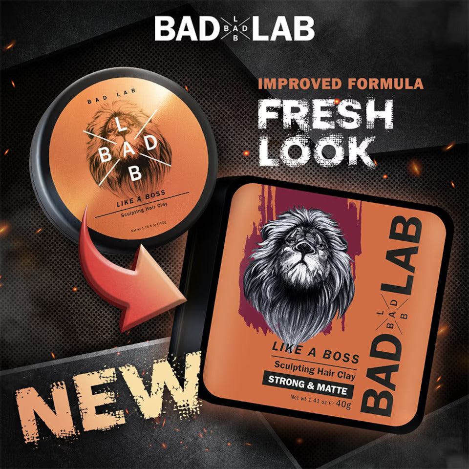 BAD LAB Like A Boss improved formula with fresh look