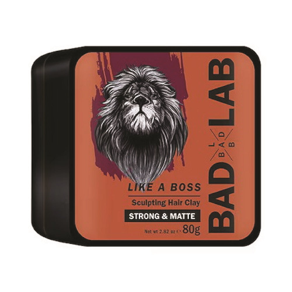 BAD LAB Like A Boss matte finish hair clay for men in 80g