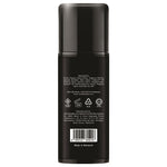 Ingredients and usage directions on the back label of BAD LAB Masked and Loaded body spray.