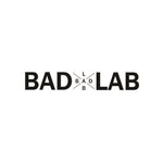 Official BAD LAB logo featuring the brand name in bold black typography on a clean white background.