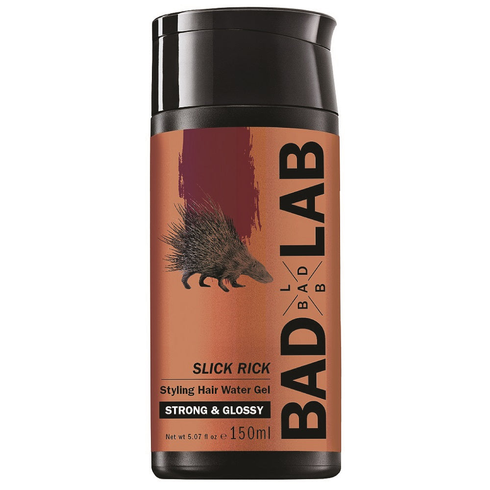 BAD LAB Slick Rick Styling Hair Water Gel 150ml bottle on a clean white background.