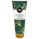 Front view of Good Virtues Co. Advanced Treatment Conditioner 210ml bottle, a halal hair care product for damaged hair.