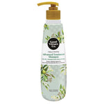 Good Virtues Co. Advanced Treatment Shampoo 275ml bottle with Habbatus Sauda on a clean white background.
