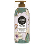 Good Virtues Co. Anti-Aging and Hydrating Shower Cream 700ml bottle on a clean background.