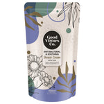 Good Virtues Co. Anti-Bacterial and Soothing Shower Cream 550ml refill pouch front view.