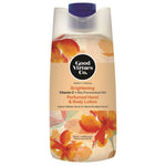 Good Virtues Co. Brightening Perfumed Hand and Body Lotion 120ml bottle on a clean white background.