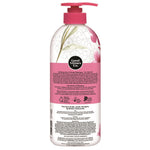 Ingredients list and usage instructions on the back label of Good Virtues Co. Clarifying Shampoo 700ml.