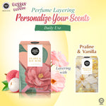 Recommended layeing with Praline & Vanilla on Lychee & May Rose