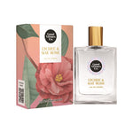 Good Virtues Co. Lychee and May Rose Eau De Toilette 50ml bottle and packaging box on a clean background.
