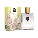 Good Virtues Co. Pear and Peony Eau De Toilette 50ml bottle on a clean white background.