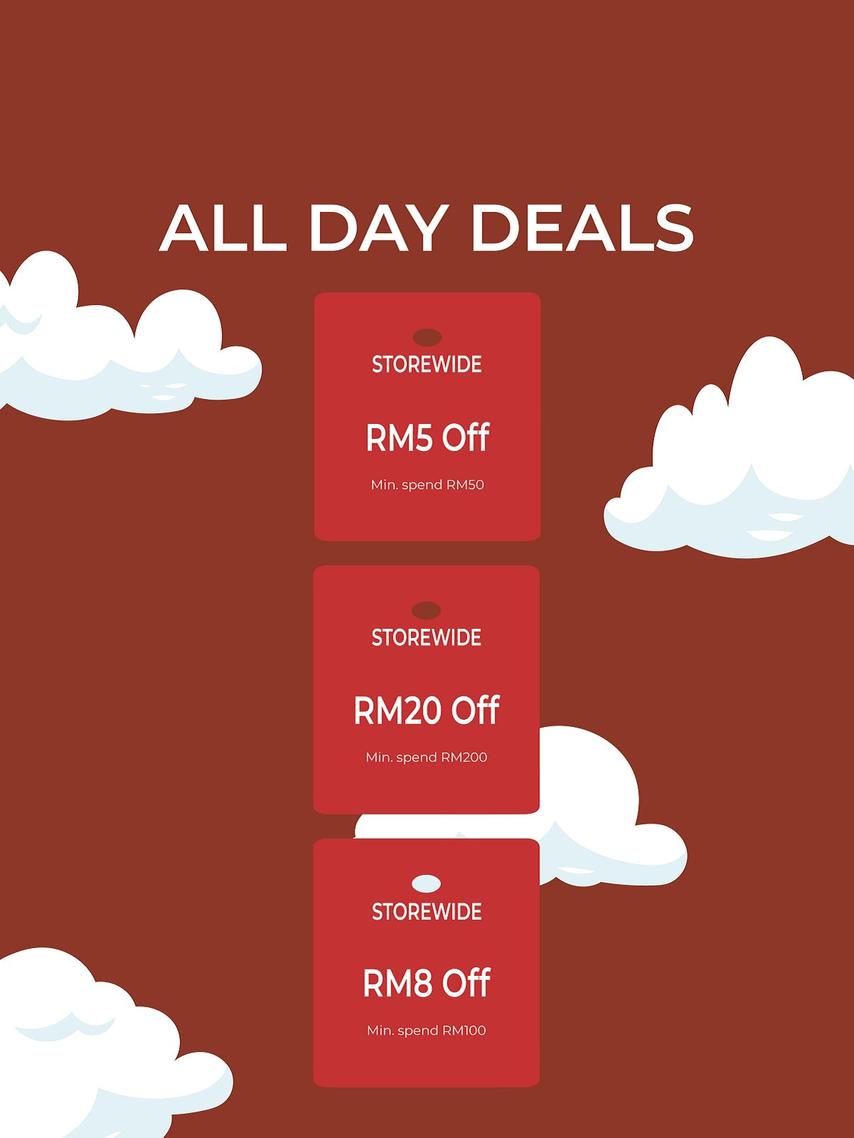 All Day Deals banner for mobile