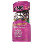 Front packaging of ONE Mixed Pleasures Condom 12s