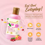 SUMMERIE Feminine Hygiene Wash highlighting fresh, lightening, and pH-balanced intimate care benefits.