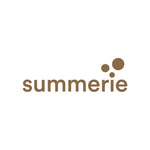 Brown 'summerie' logo on a white background
